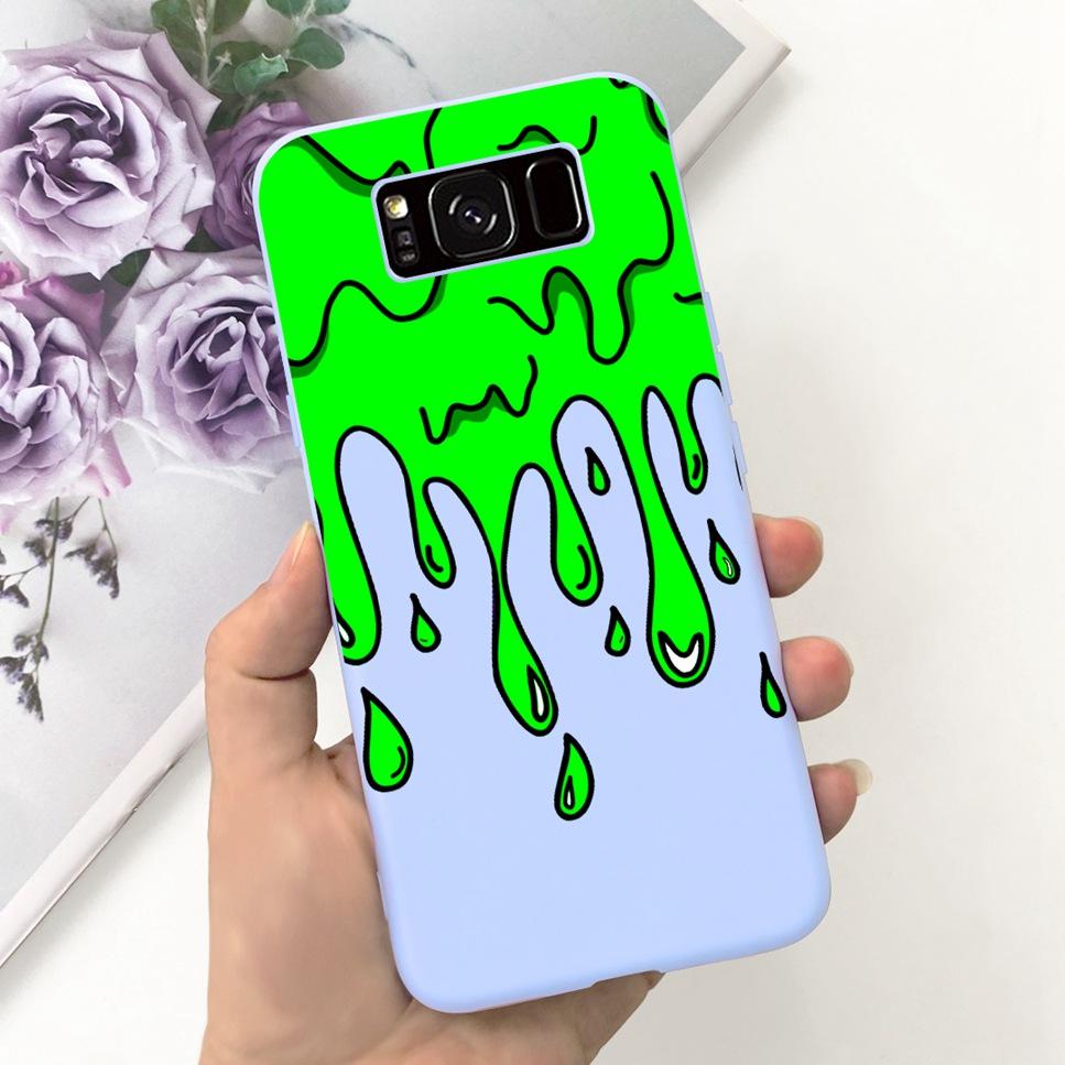 For Samsung Galaxy S8+ 6.2" Case Space Planet Cute Cat Soft Silicone Cover For Samsung S8+ S8 Plus S8 Bumper Phone Case Fundas