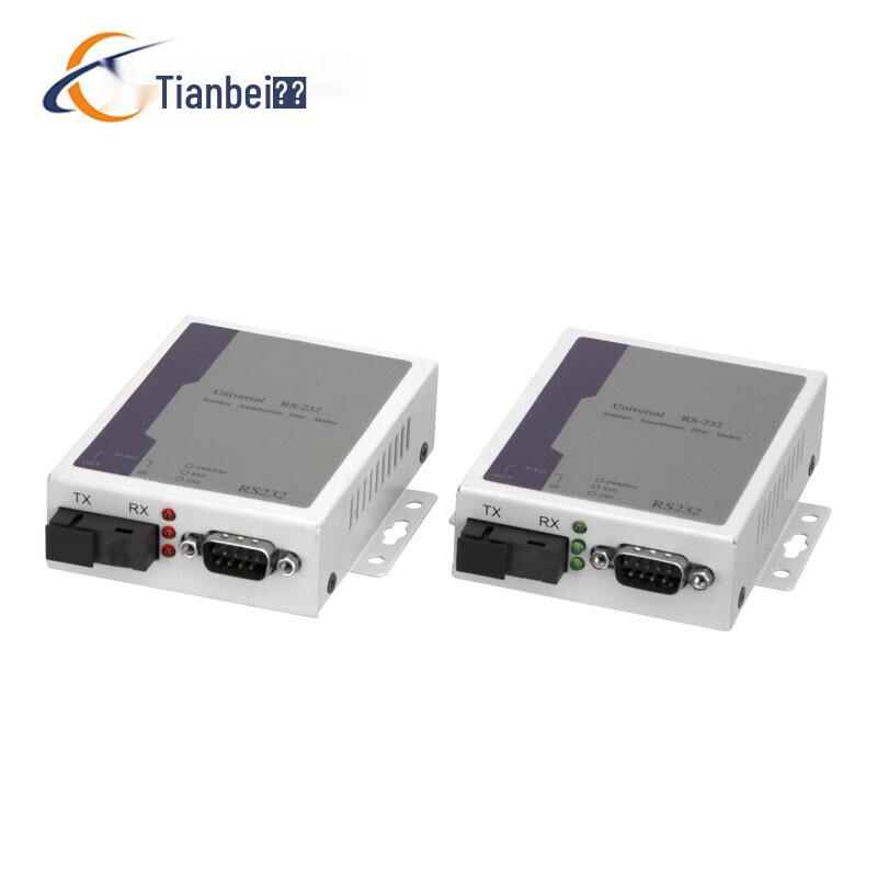 Industrial RS232 Fiber Optic Transceiver