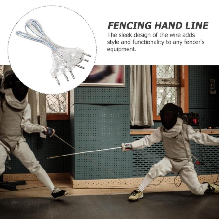 Light weight Flexible Fencing Body Wire Foil Body Wire Light Weight Body Wire Pin Plug Body Cord Fencing Equipment Cord