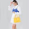 Transparente Tasche Damen Frühling und Sommer Große Kapazität Handtasche Sommer Strandtasche Bonbonfarbene Gelee-Tasche Schmerzbeutel
