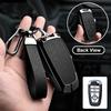 Zinc Alloy Leather Car Remote Key Case Cover For Ford Fusion Mustang Expedition F-450 F-350F150 Edge Explorer Mondeo Mk5 Focus