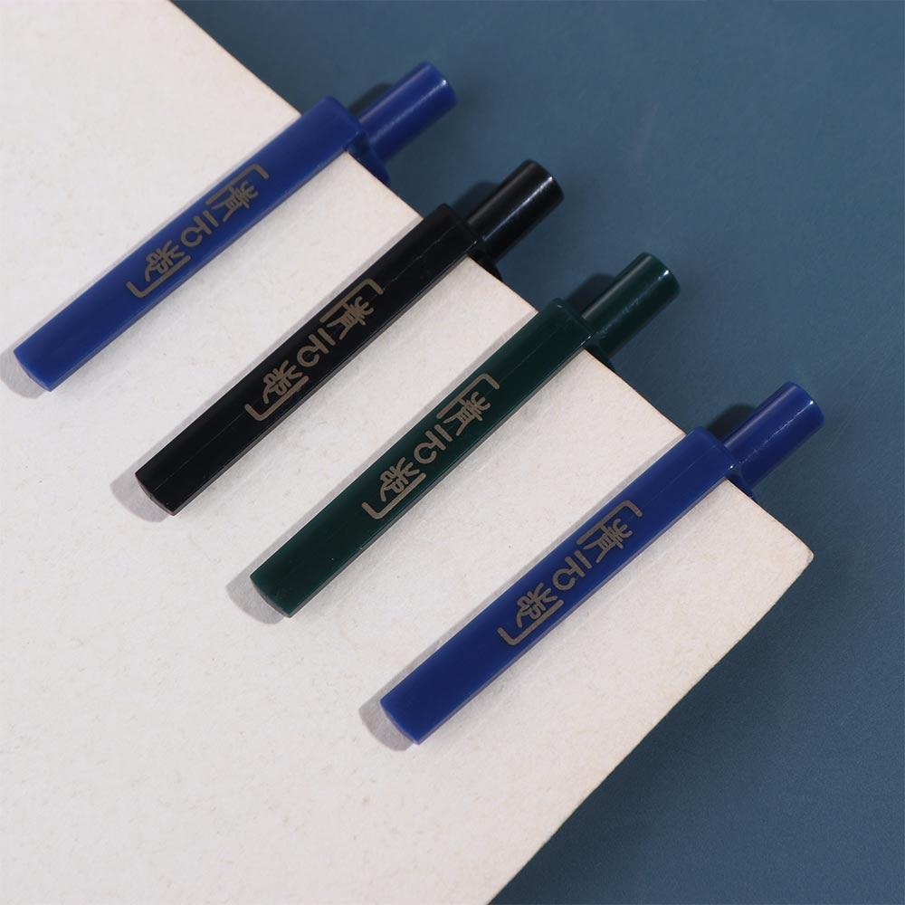 4pcs/set Quick-drying Neutral Pen Four Beasts Signature Pen Ancient Style Gel Pen  Student