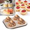 Non-Stick Coating Cupcake Baking Pan 4-Cavity Baking Mold Pan Durable Muffin Pan  Oven Baking
