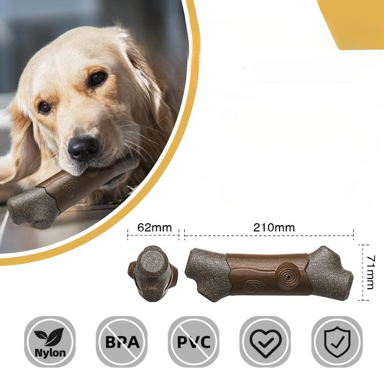 Pet Supplies, Large Dogs, Bite Resistant, Teething Sticks, Tree Branch Dog Toys, Pet Toys, Outdoor Interactive Toys, Pet Stress Relief
