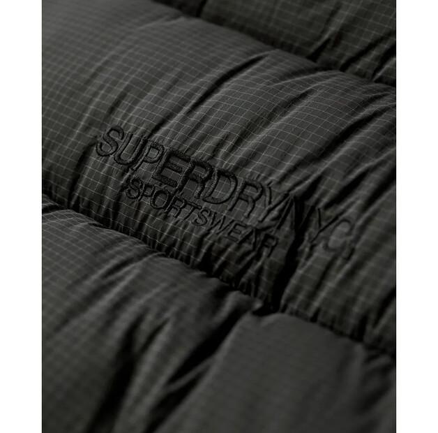 Superdry Rips Longline Puffer Jacket