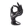 Black Mannequin OK Hand Finger Jewellery Glove Ring Bracelet Display Stand Holder Jewelry Bracelet Display Stand
