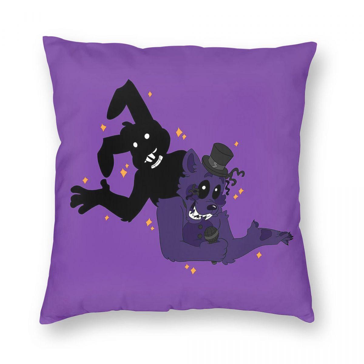 

Shadow Bonnie Pillowcase Polyester Linen Velvet Pattern Zip Decor Sofa Cushion Cover 30cmx30cm