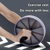 Abdominal Exercise Wheel For Workout Body Building, 1 Pc Household Silent Abdominal Workout Roller, Waist & Tummy Slimming