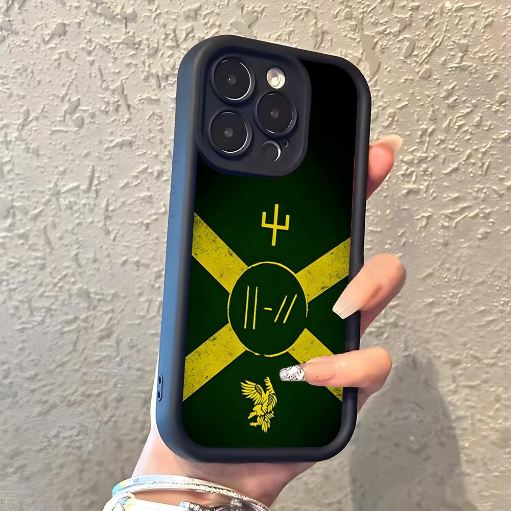 Twenty One Pilots Phone Case For IPhone 17 Pro Max 16 15 14 Pro Max IPhone 13 Pro Max 11 Plus Silicone Cover