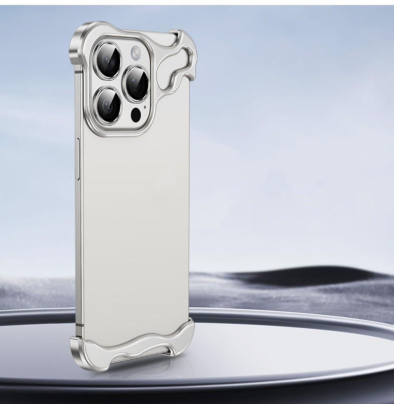 New Product Mobile Phone Cover for iPhone 17 Air 17 Pro Max Luxury Aluminum Alloy Bumper Case with Lens Protection