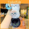 Plush Cat Fish Keychain With Keyring And Cute Cat Design For Gift And Collection
