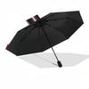 1pc Lipstick Kisses Automatic Open/Close Folding Umbrella - Compact 8-Rib Design, Daily Use, Perfect Gift for Friends & Family yy251124216