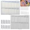240pcs False Nail Tip Extra Long Clear Fake Artificial Nail Tips for Home  Salon
