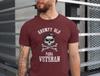 GRUMPY OLD VETERAN PRINTED T-SHIRTS PARA