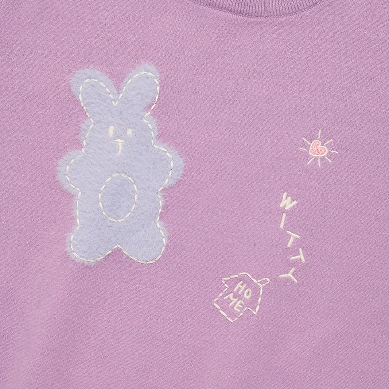 KIRSH Witty Bunny Nomad Knit [Lavender]