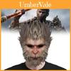 Uniek Black Myth Wukong Masker Speels Apenhoofddeksel Voor Halloween Cosplay Evenementen