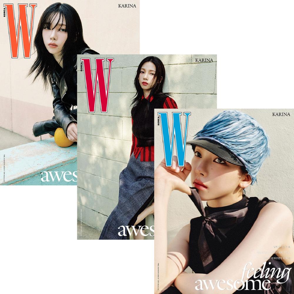 

Предзаказ журнала W Volume, август 2024 г. aespa KARINA Cover