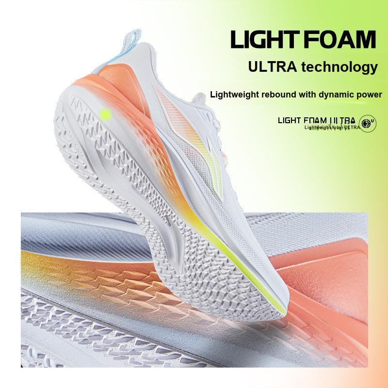 Li Ning Red Rabbit 7 Ležérní Všestranné Pohodlné Odpružení Tlumení Nárazů Protiskluzové Lehké Nízké Běžecké Boty Dámské tenisky ARPV024-1