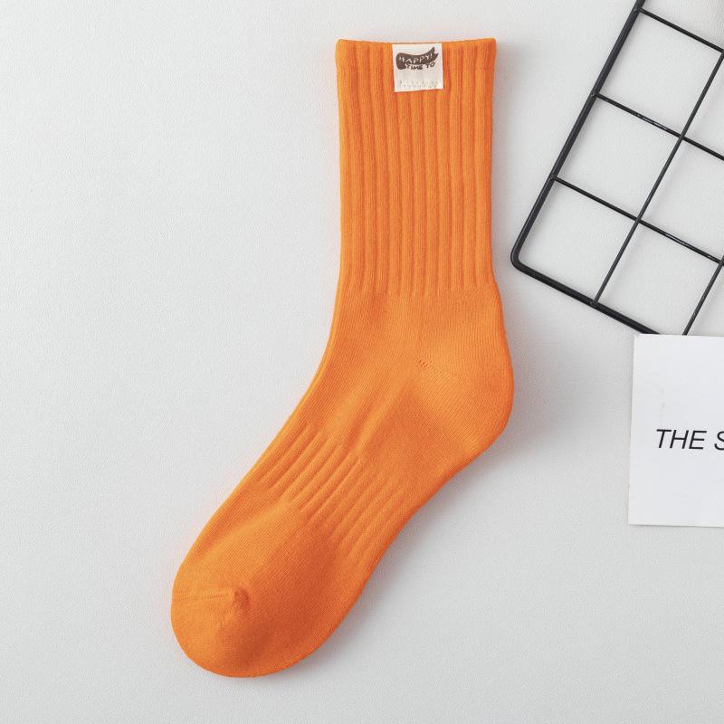 Cityboy Unisex Trendy Mid-Calf Skateboard Socks - Thick Towel Bottom, Street Style, Cotton Fabric