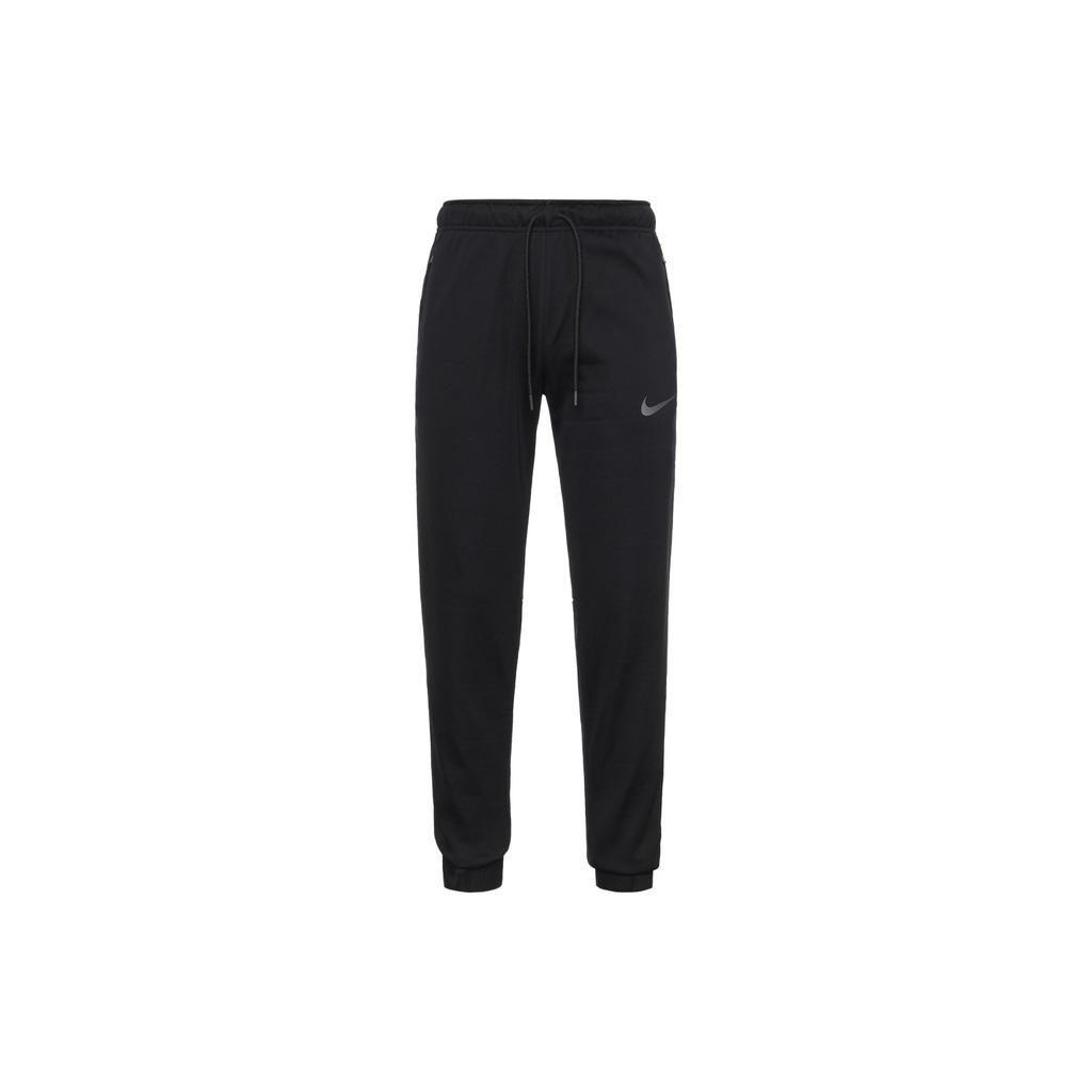 Nike THERMA Fleece Lined Training Long Knitted Sweatpants Men's Black 932272-010