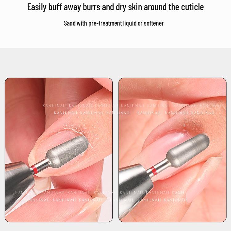 Nail Art Cuticle Remover: Professional Diamond Grinding Head