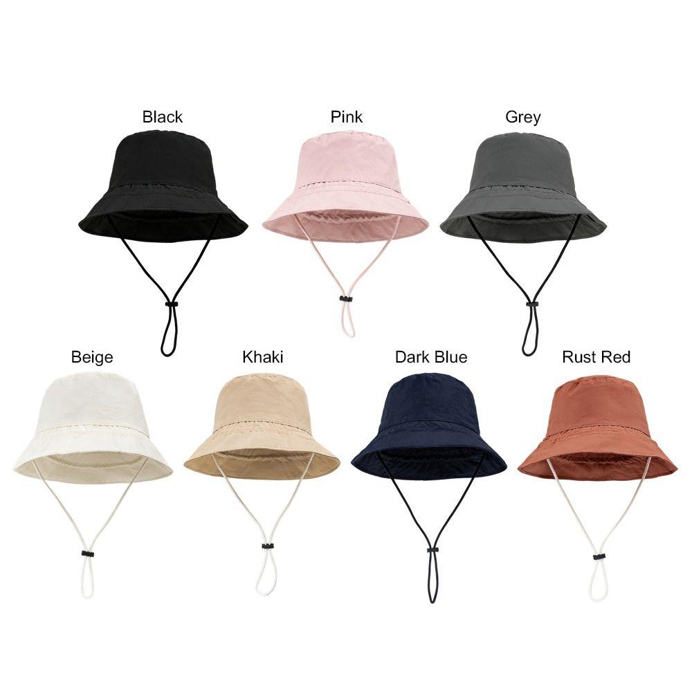 Small Hat Waterproof Bucket Hat Sun Protection Anti-UV Sun Hat Quick Drying Thin Sunshade Basin Hat Camping