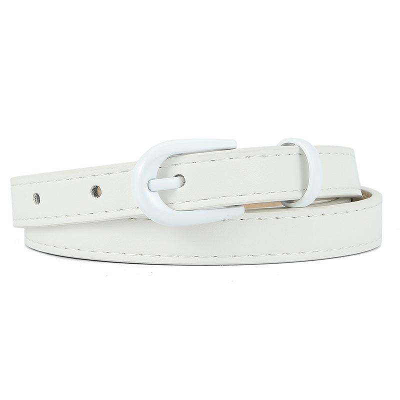 Ceinture coréenne élégante à boucle ardillon pour femme : accessoire de mode polyvalent et décoratif