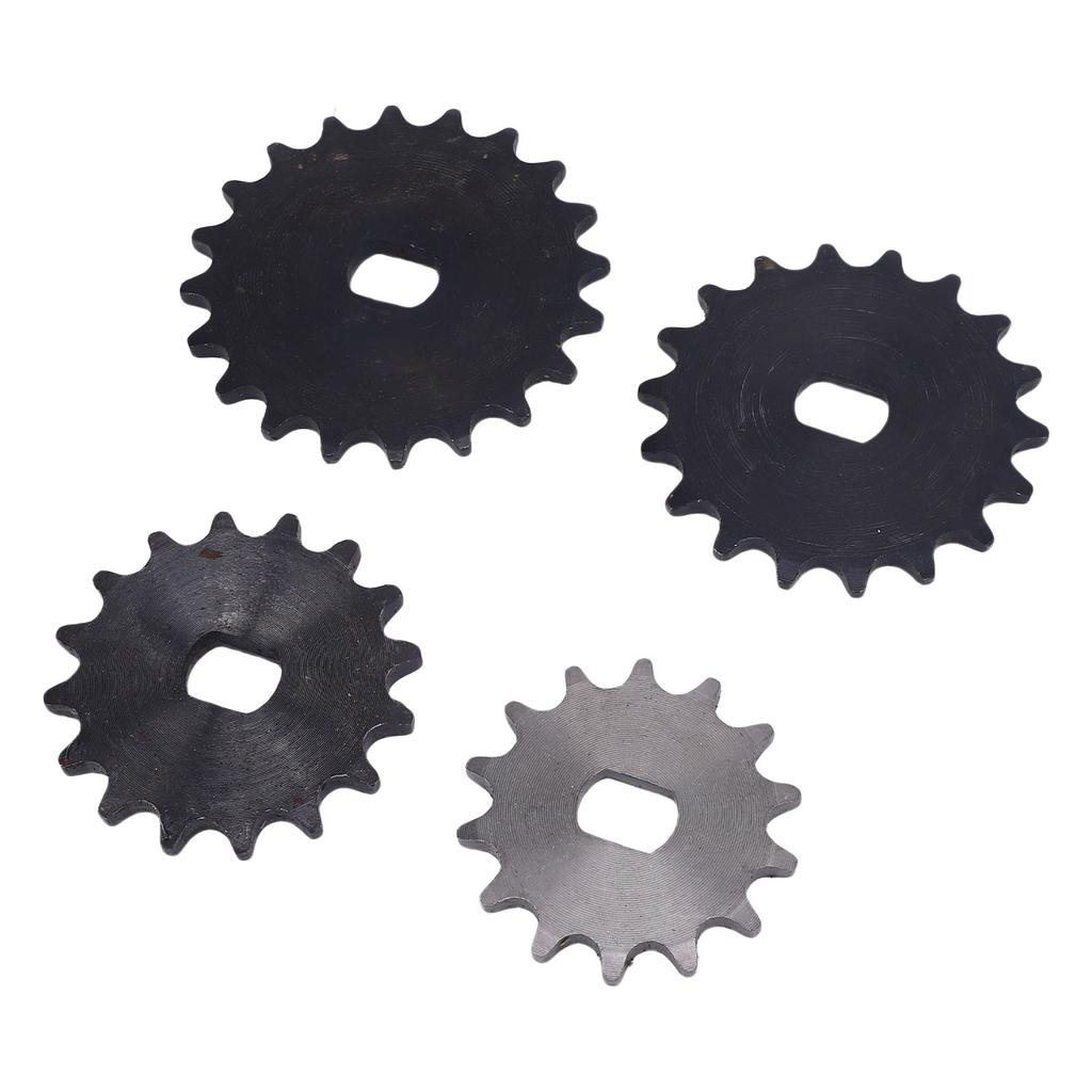 420 Chain Sprocket 14T 16T 18T 20T Sprocket Inner Diameter 12x17mm H Hole Motor Chain Sprocket