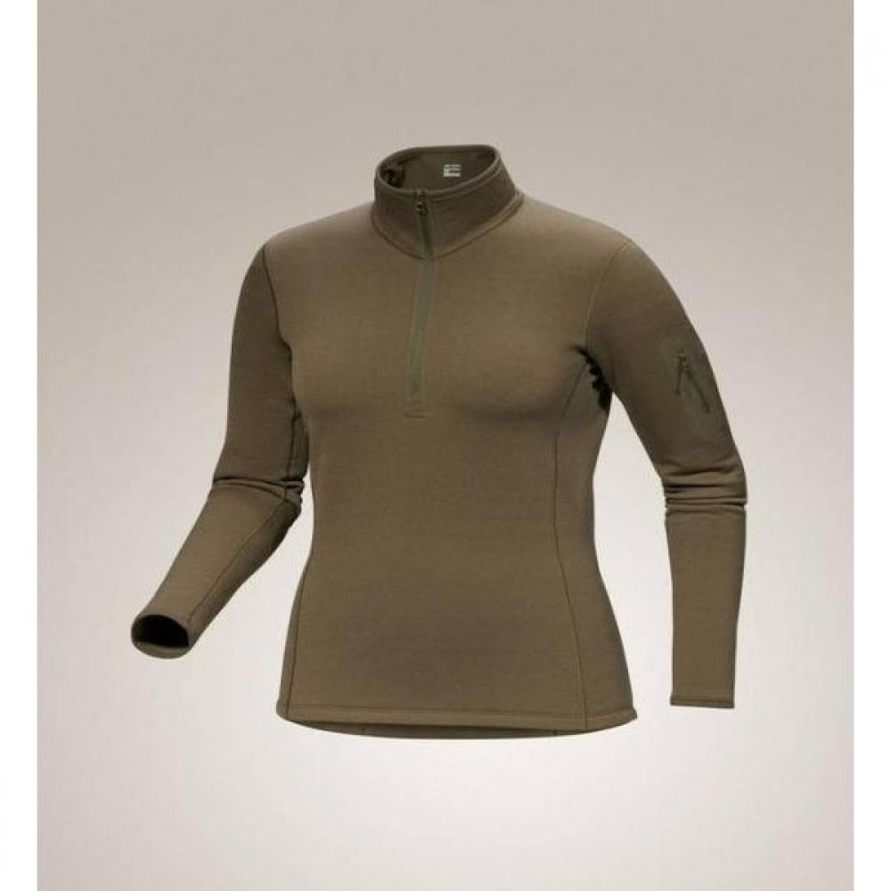 Arcteryx Women S Kyanite baSe Layer Zip Neck Kya Atofwx9065 Tat XS