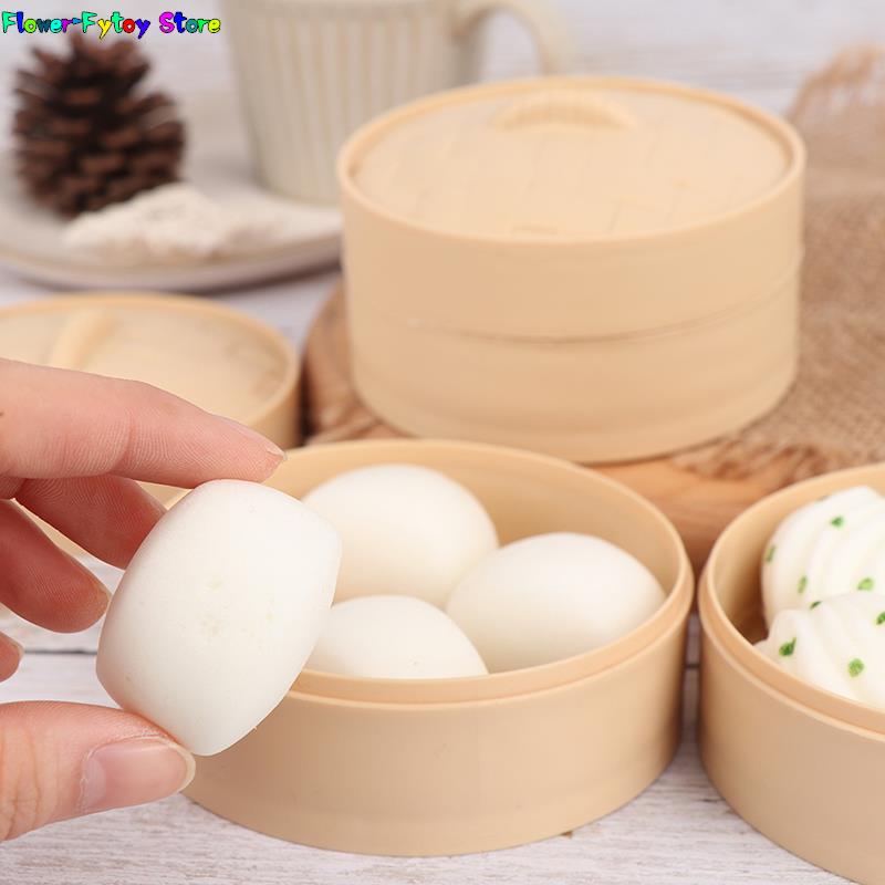 1 Set Fidget Sensorik Spielzeug Dampfgarer für gedämpfte gefüllte Brötchen Autismus Besondere Bedürfnisse Stressabbau Stress Weiches Linderungsspielzeug