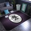 1PC Rug Toul-ouse Crest Design Carpet, Chair Rug,Area Rug for Office Bedroom Living Rooms Bedroom, Doormat Decor Christmas Fan Gifts