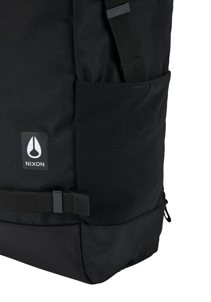 NIXON Landlock Backpack IV - 25L Top-Load Pack, Black, One Size.