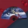 Chinese Shanhaijing Foldings Fan Cheongsam Dance Photography X3UC