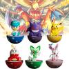 Sylveon Pikachu Gengar Sprigatito Quaxly Pvc Tumbler Toy Christmas Gifts