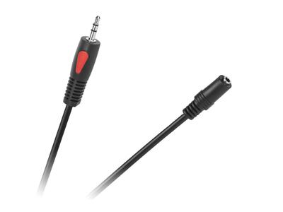 Cable Audio Aux Cable 1m Minijack 3.5mm Plug-socket Solid Eco-Line