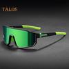 Outdoor-Fahrradbrille mit PC-Linse, UV-Schutz, winddicht, leicht, für Herren und Damen, zum Laufen, Mountainbiken, Sportbrille