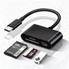 TypeC To USB Adapter 3 In 1 TF SD Memory Card Reader USB Converter Adapter