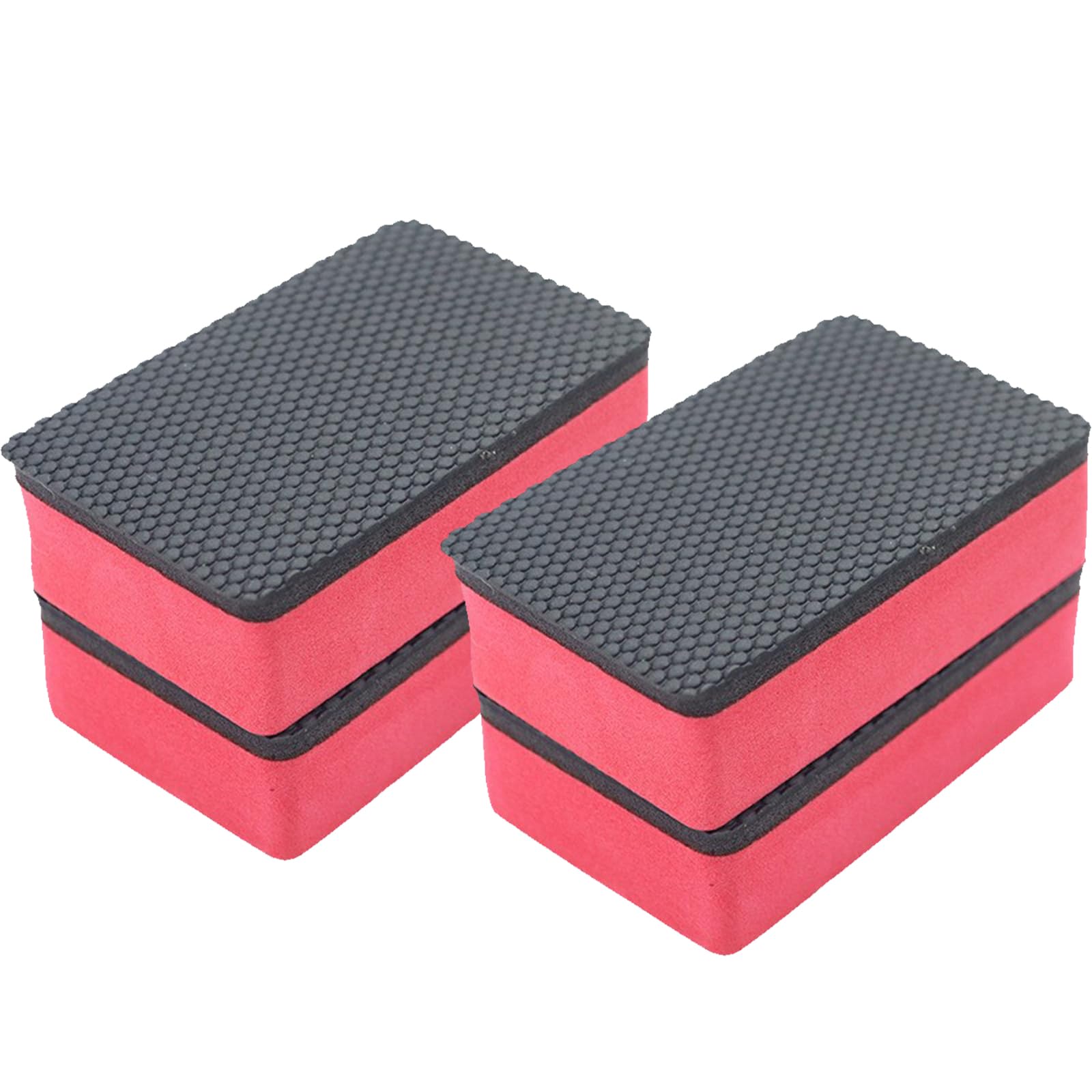 

harukita Car Wash Sponge, For Car Wash, Iron Powder Removal Pad, Decontamination Sponge, Iron червоний