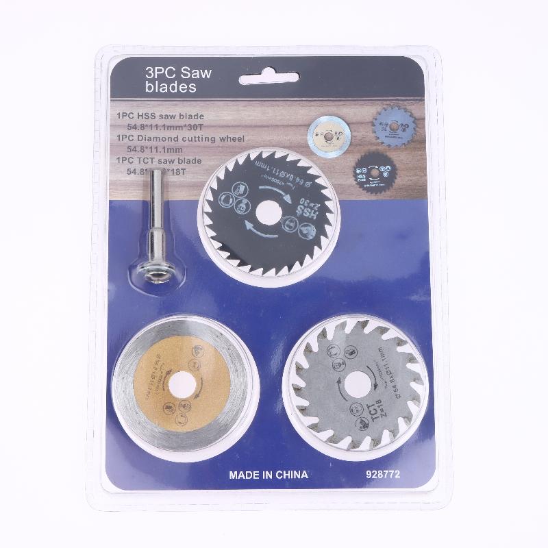 85mm TCT Carbide Saw Blade 24T 30T 36T Circular Saw Blade Bore 10mm 15mm Wood Cutting Disc For Multi-function Power Tool