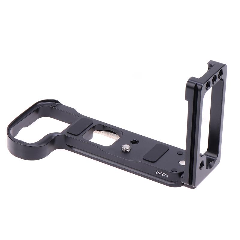 FOTGA Camera Hand Grip Quick Release Plate Vertical Bracket for Nikon Z5 Z6 Z7 Z6II Z7II Aluminium QR Quick Release Plate L Brac