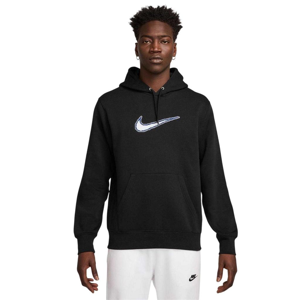 Nike Mens Club Swoosh Fleece Hoodie