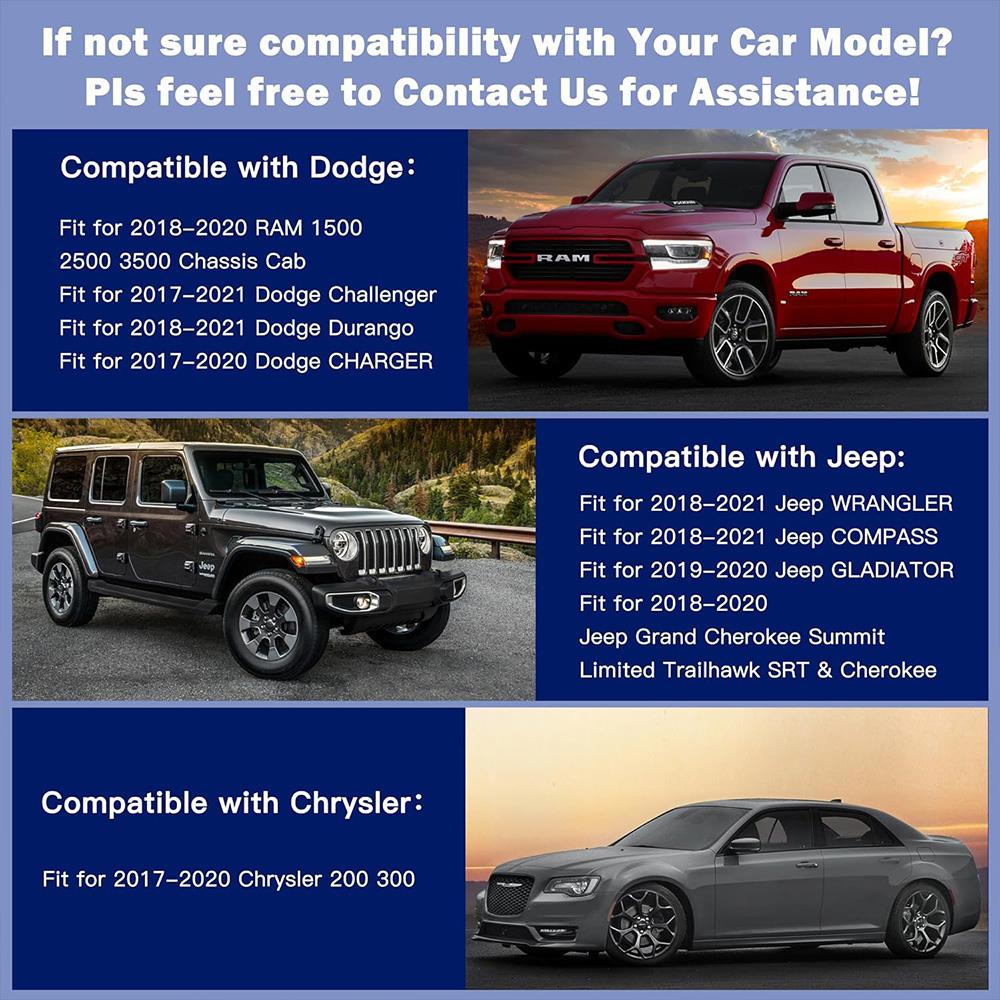 Car Radio Multimedia For Jeep Grand Cherokee 2014-2017 8.4 inch Car Stereo Radio Carplay Android Auto GPS Navigation 4G BT SWC