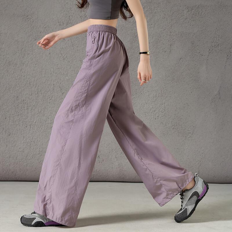 Demana Women s High-Waist Wide-Leg Casual Pants M