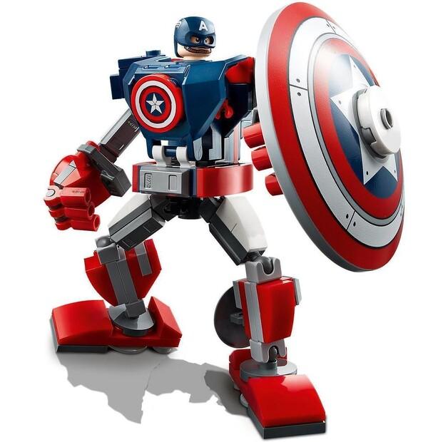 LEGO Marvel Avengers 76168 Captain America's Armored Mech