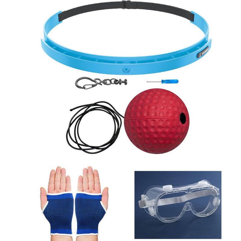 YTYIN Head-Mounted Boxing Reflex Ball