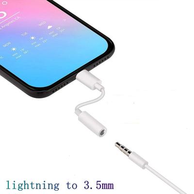 Lightning To 3 5 Mm Jack Adapter Headphones Converter for Iphone 13 12 11 Pro Max X Xs Max XR 7 8 Plus Audio Aux Adapters