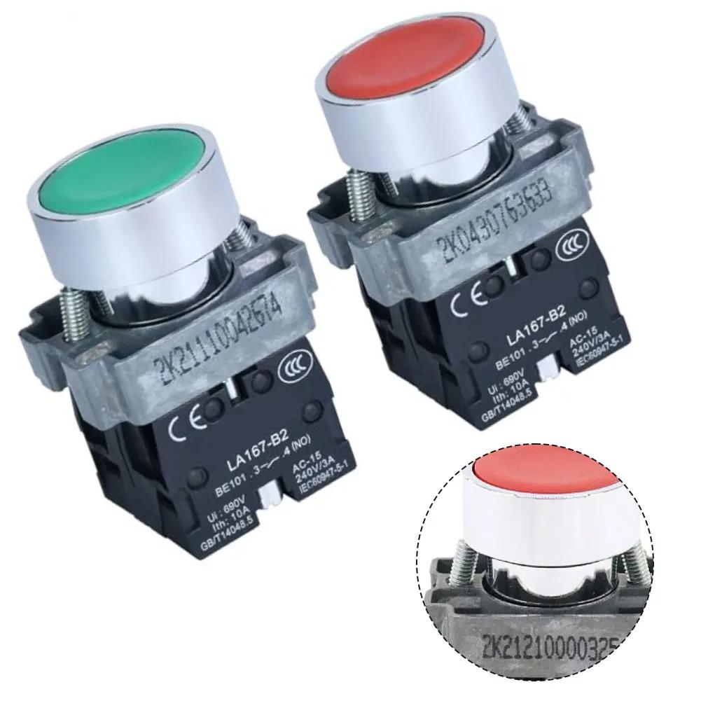 For Outdoor Use 22mm Push Button SPDT 10A Momentary Action SPDT Configuration IP65 Waterproof 10A Current Rating