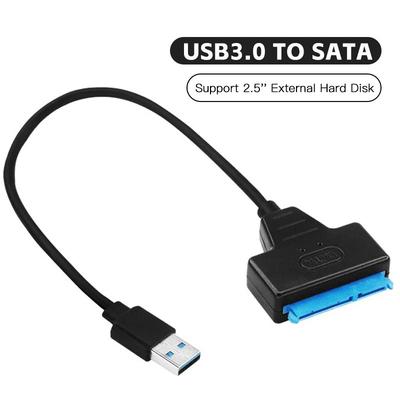 SATA zu USB 3.0 / 2.0 Kabel Bis zu 6 Gbit/s Für 2,5 Zoll Externe HDD SSD Festplatte Sata 3 22 Pin Adapter USB 3.0 zu Sata III Kabel