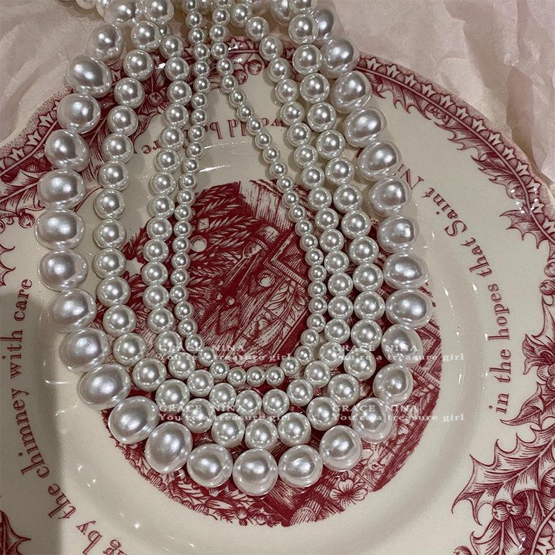 Colar de Pérolas Estilo Coreano 2023: Corrente de Clavícula Versátil para Mulheres