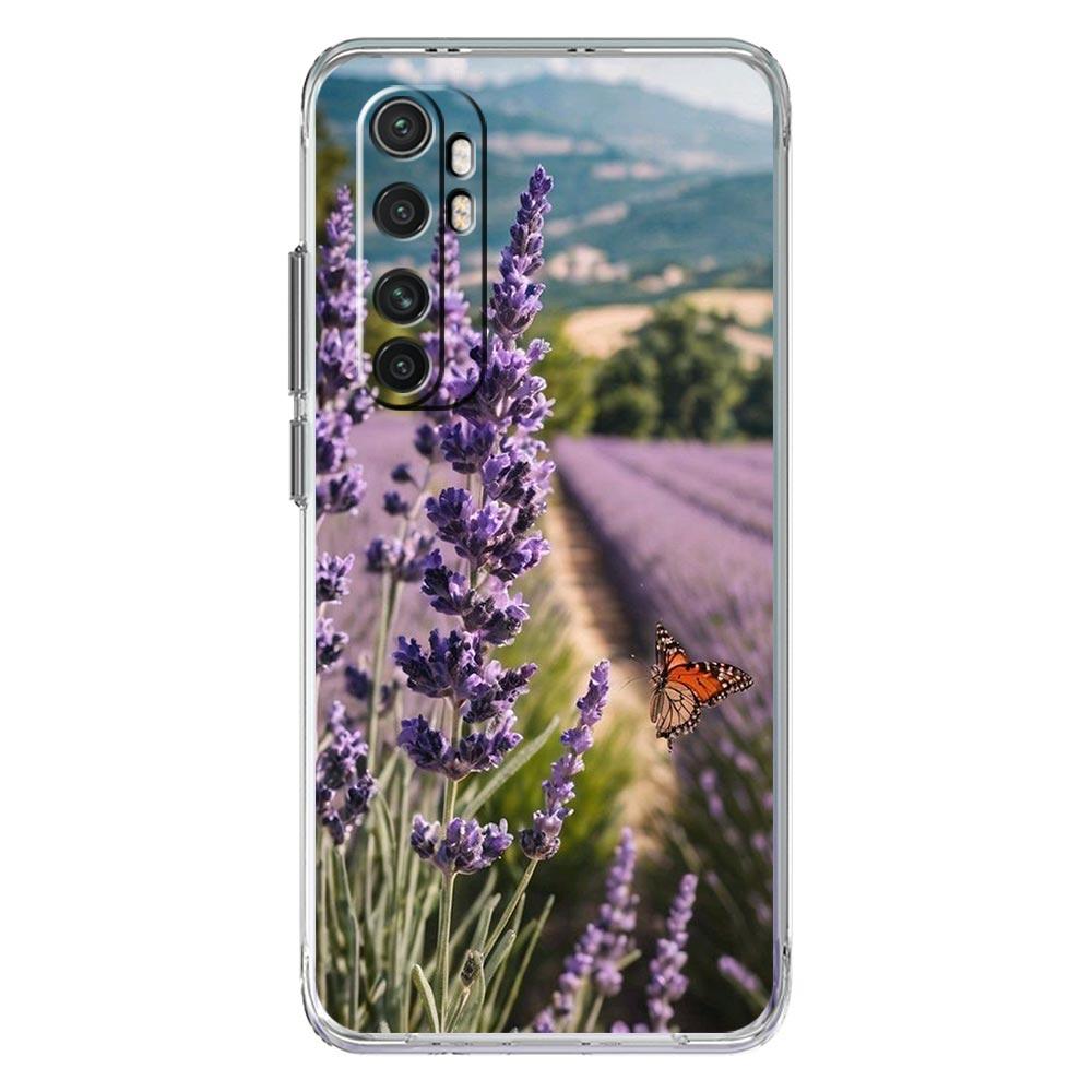 Simple lavender Purple flowers Phone Case For Xiaomi Mi Poco X6 X5 NFC X3 F6 F5 Pro F4 F3 15 14T 14 13T 12T 12 13 Lite 11 Cover
